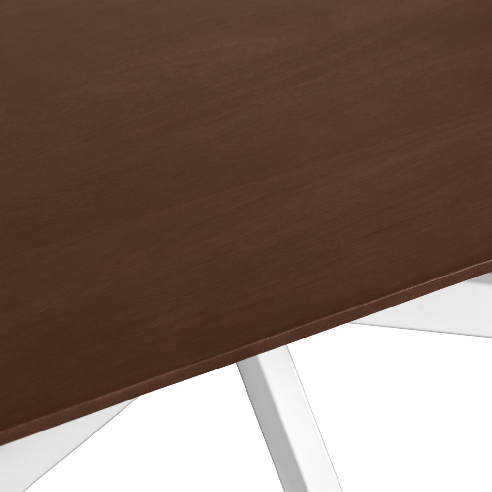 witte X poot, eettafel Sofia, eettafel, tafel, 180x90 cm,