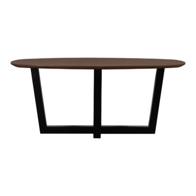 eettafel Sofia, Deens ovale eettafel, Deens ovale eettafel, tafel, eettafel Deens ovaal, bruine eettafel, eettafel van 180x90, eettafel,