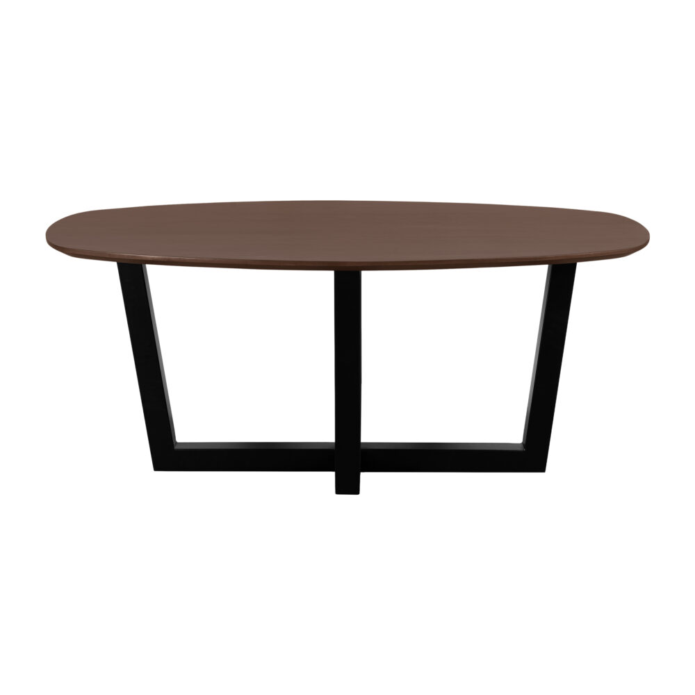 eettafel Sofia, Deens ovale eettafel, Deens ovale eettafel, tafel, eettafel Deens ovaal, bruine eettafel, eettafel van 180x90, eettafel,