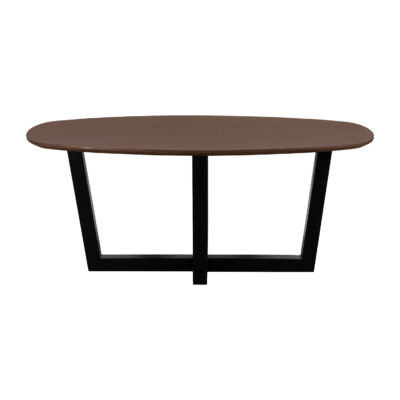 eettafel Sofia, Deens ovale eettafel, Deens ovale eettafel, tafel, eettafel Deens ovaal, bruine eettafel, eettafel van 180x90, eettafel,