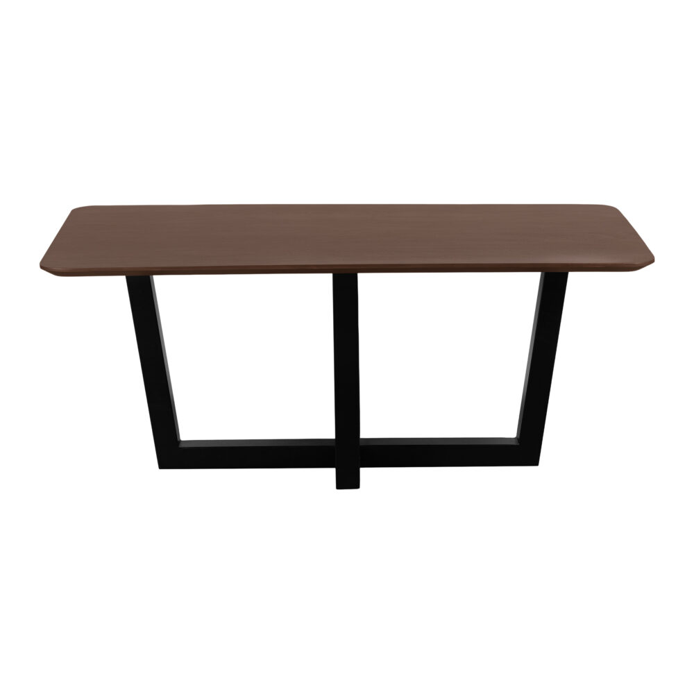 eettafel Sofia, rechthoekige eettafel, bruine eettafel, tafel, eettafel, bruine eettafel van mangohout, eettafel van 180x90 cm,
