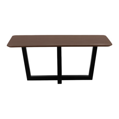 eettafel Sofia, rechthoekige eettafel, bruine eettafel, tafel, eettafel, bruine eettafel van mangohout, eettafel van 180x90 cm,