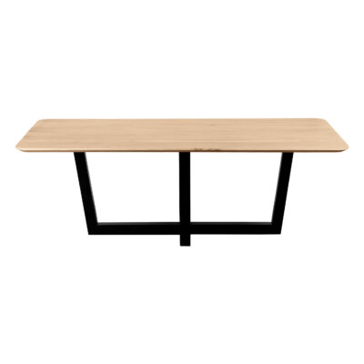 rechthoekige eettafel, eettafel Sofia, eettafel 220x110, tafel, eettafel, mangohouten eettafel