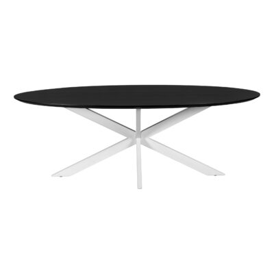 ovale eettafel Sofia, eettafel, ovale eettafel, tafel, Grote ovale eettafel, eettafel van 220x100 cm,