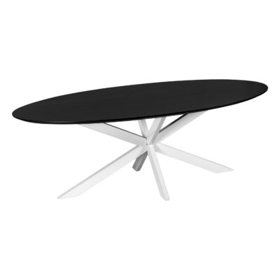 ovale eettafel Sofia, eettafel, ovale eettafel, tafel, Grote ovale eettafel, eettafel van 220x100 cm,