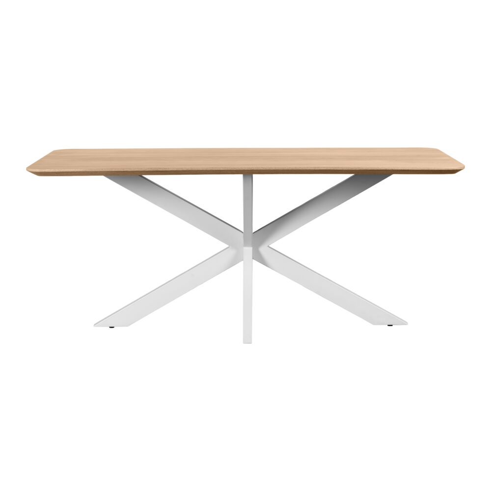 mangohouten eettafel, eettafel Sofia, rechthoekige eettafel, tafel, eettafel naturel, eettafel van 180x90 cm,