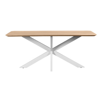 mangohouten eettafel, eettafel Sofia, rechthoekige eettafel, tafel, eettafel naturel, eettafel van 180x90 cm,