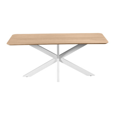 mangohouten eettafel, eettafel Sofia, rechthoekige eettafel, tafel, eettafel naturel, eettafel van 180x90 cm,