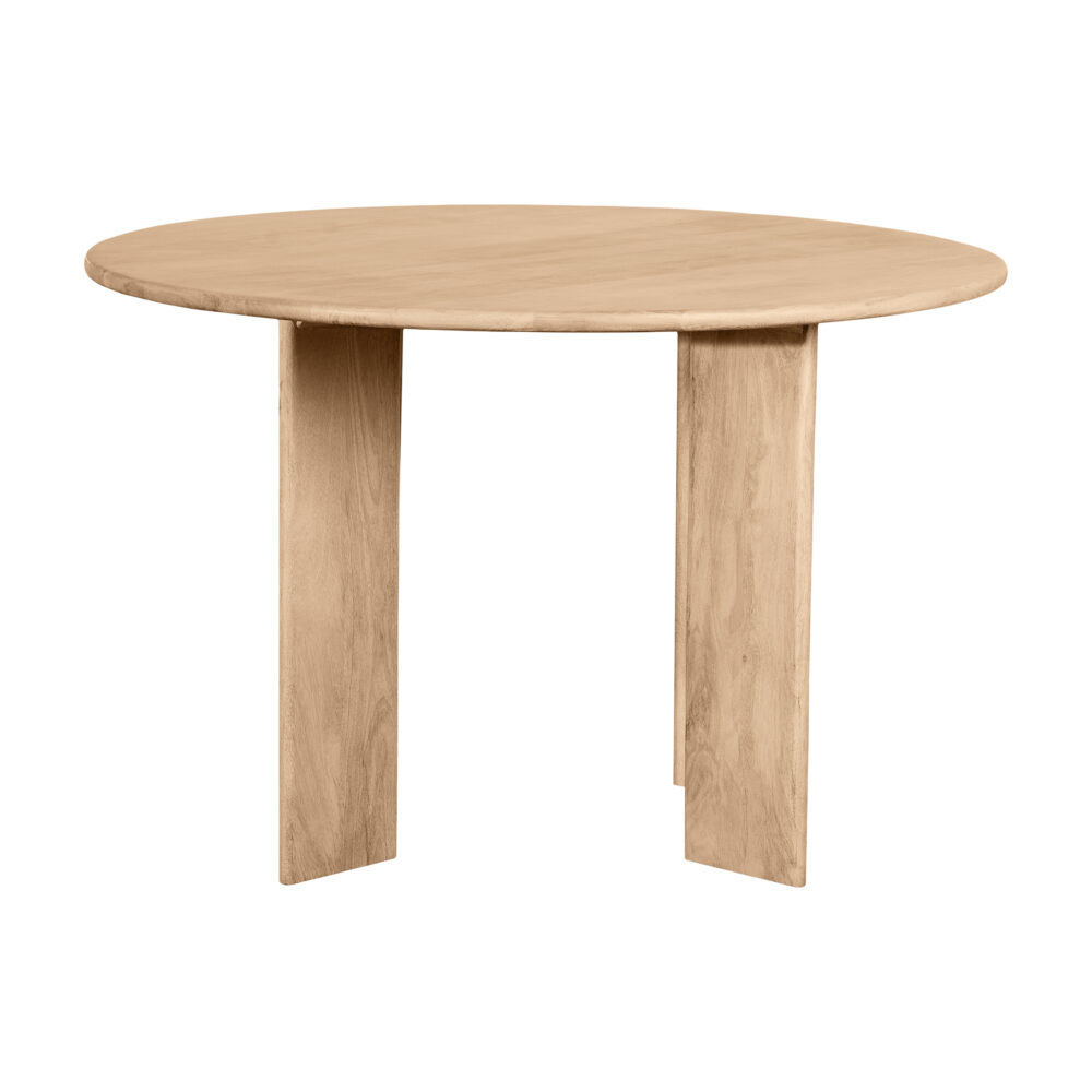 ronde Lila eettafel, eettafel Lila, eettafel, ronde eettafel, eettafel rond, tafel, mangohouten eettafel,