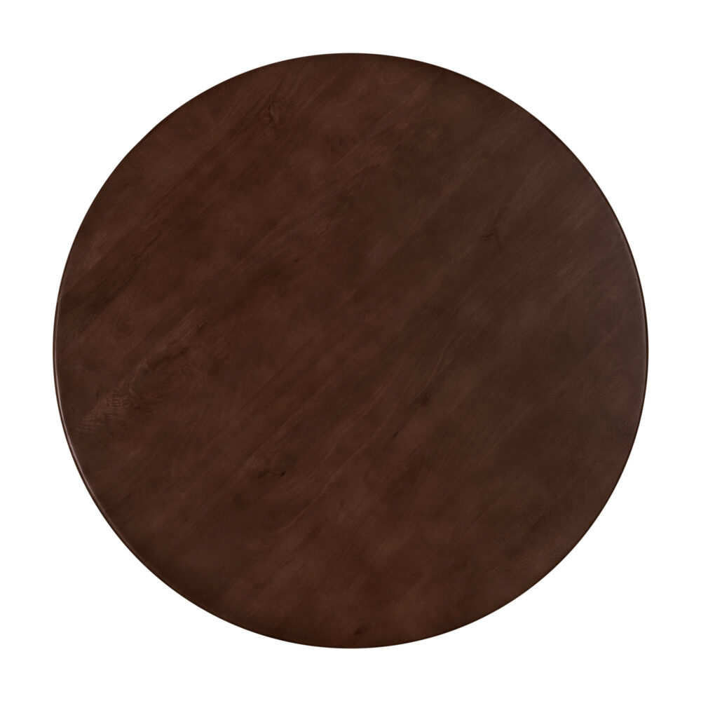 ronde Lila bruin eettafel, eettafel, ronde eettafel, tafel, eettafel Lila, ronde blad,