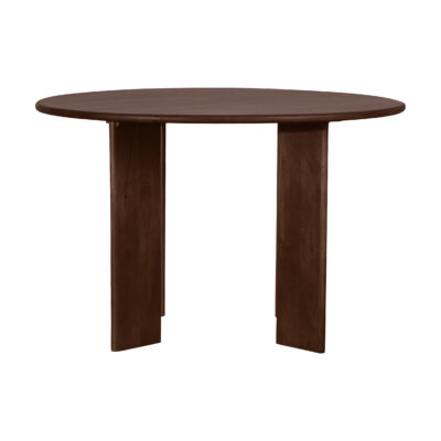 ronde Lila bruin eettafel, eettafel, ronde eettafel, tafel, eettafel Lila, ronde blad,