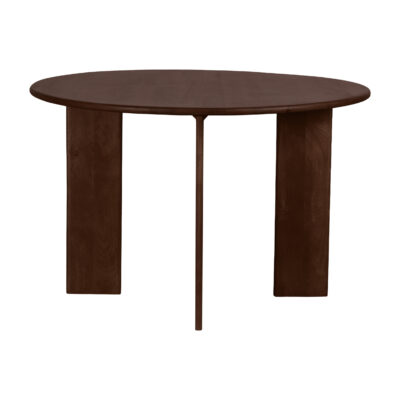 ronde Lila bruin eettafel, eettafel, ronde eettafel, tafel, eettafel Lila, ronde blad,