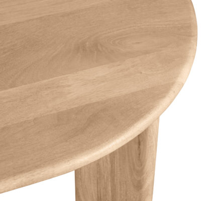 eettafel ovaal van mangohout, ovale eettafel, eettafel ovaal, tafel, eettafel, ovale eettafel 160 cm ,mangohouten eettafel,