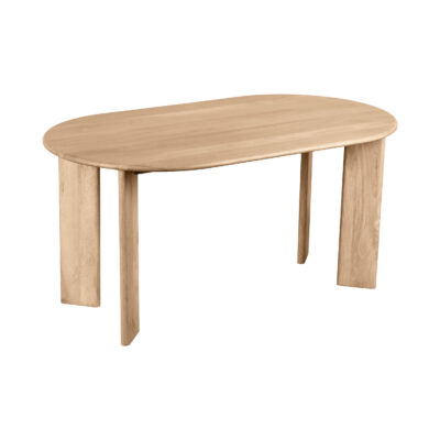 eettafel ovaal van mangohout, ovale eettafel, eettafel ovaal, tafel, eettafel, ovale eettafel 160 cm ,mangohouten eettafel,