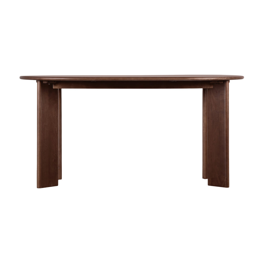 Lewis & Loft Eettafel Lila – Ovaal – 160 x 90 cm – FSC®-gecertificeerd mangohout – Brown