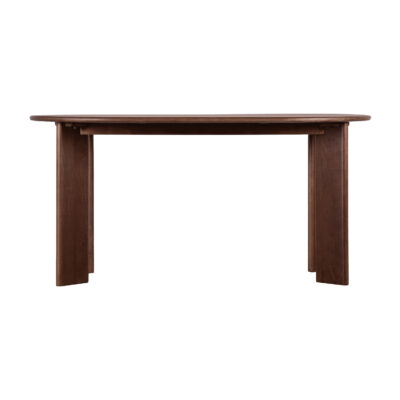 Lewis & Loft Eettafel Lila – Ovaal – 160 x 90 cm – FSC®-gecertificeerd mangohout – Brown