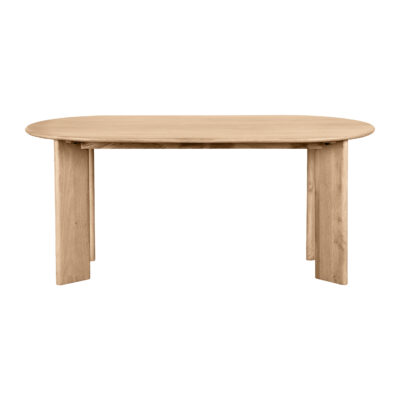 Ovale mangohouten eettafel van 180 cm, Ovale mangohouten eettafel, ovale eettafel, mangohouten eettafel, tafel,
