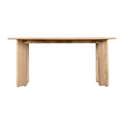 Ovale mangohouten eettafel van 180 cm, Ovale mangohouten eettafel, ovale eettafel, mangohouten eettafel, tafel,