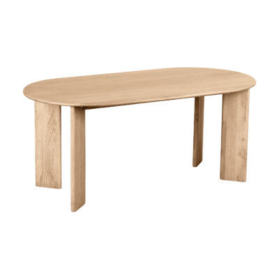 Ovale mangohouten eettafel van 180 cm, Ovale mangohouten eettafel, ovale eettafel, mangohouten eettafel, tafel,