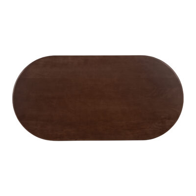 ovale eettafel van mangohout, ovale eettafel, tafel, mangohouten eettafel, eettafel, eettafel bruin