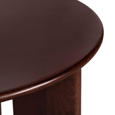mangohouten eettafel, ovale eettafel van 180 cm, eettafel ovaal, ovale eettafel, ovale tafel, eettafel walnoot bruin, tafel