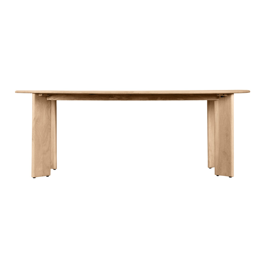 eettafel Lila 220 cm, eettafel Lila, eettafel, ovale eettafel, mangohouten eettafel, tafel, Ovale eettafel van 220 cm,