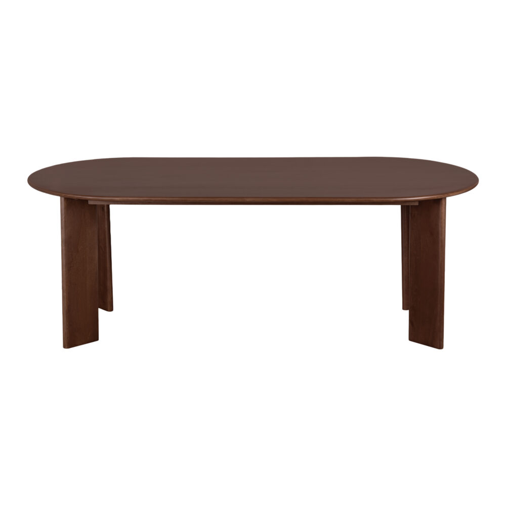 ovale eettafel, eettafel Lila, eettafel, mangohouten eettafel, tafel, Ovale eettafel van 220 cm,