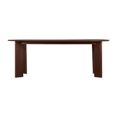 ovale eettafel, eettafel Lila, eettafel, mangohouten eettafel, tafel, Ovale eettafel van 220 cm,