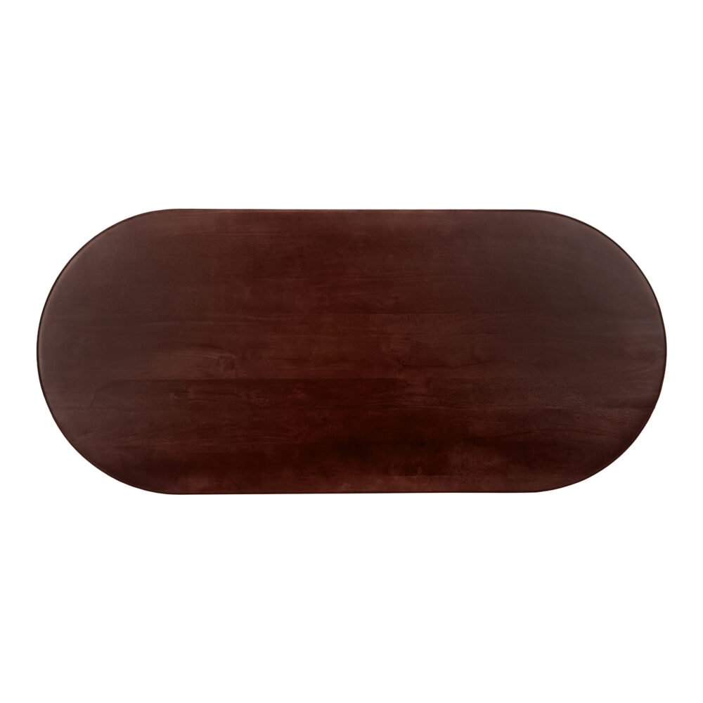 eettafel Lila, eettafel, ovale eettafel, mangohouten eettafel, tafel, Ovale eettafel van 220 cm,