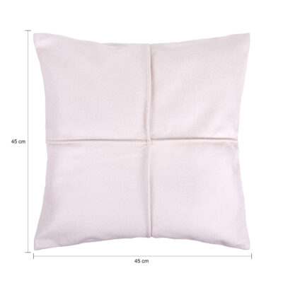 Beige kussenhoes van 45x45 cm, kussenhoes geometrisch, kussenhoes, hoes, sierkussen
