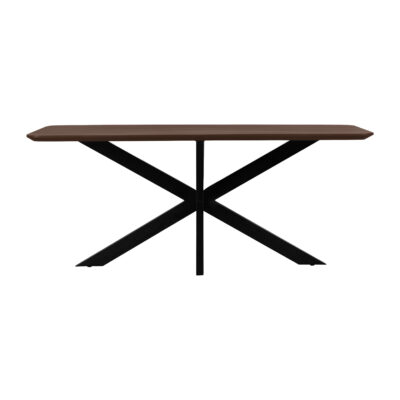 mangohouten eettafel, rechthoekige eettafel, eettafel 180x90, eettafel bruin, eettafel, tafel, Rechthoekige eettafel van 180x90 cm,
