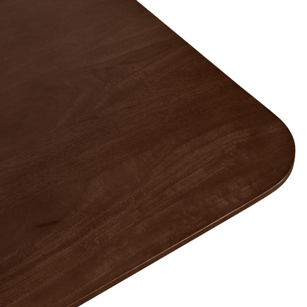 rechthoekige eettafel, eettafel Sofia, bruine eettafel, eettafel 220x110, tafel, mangohouten eettafel,