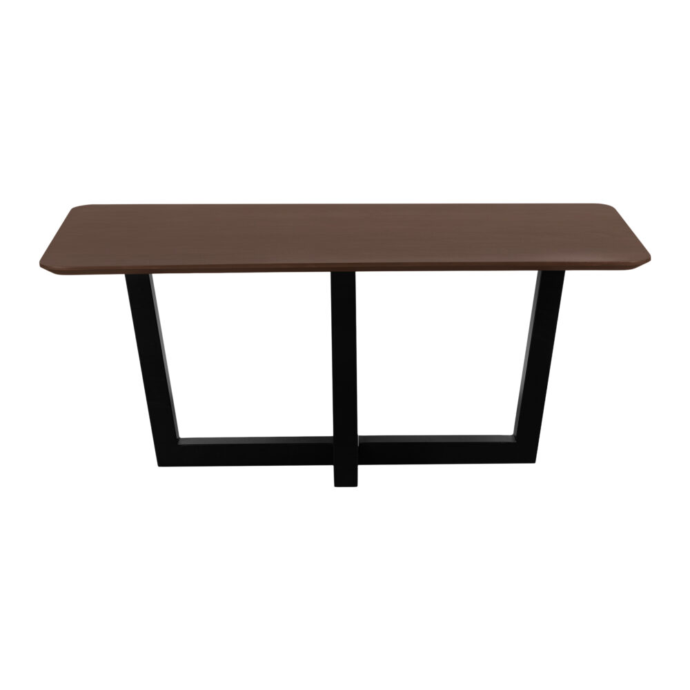 bruine eettafel, eettafel Sofia, bruine rechthoekige eettafel, mangohouten eettafel, eettafel 220x110, tafel, eettafel, rechthoekige eettafel,