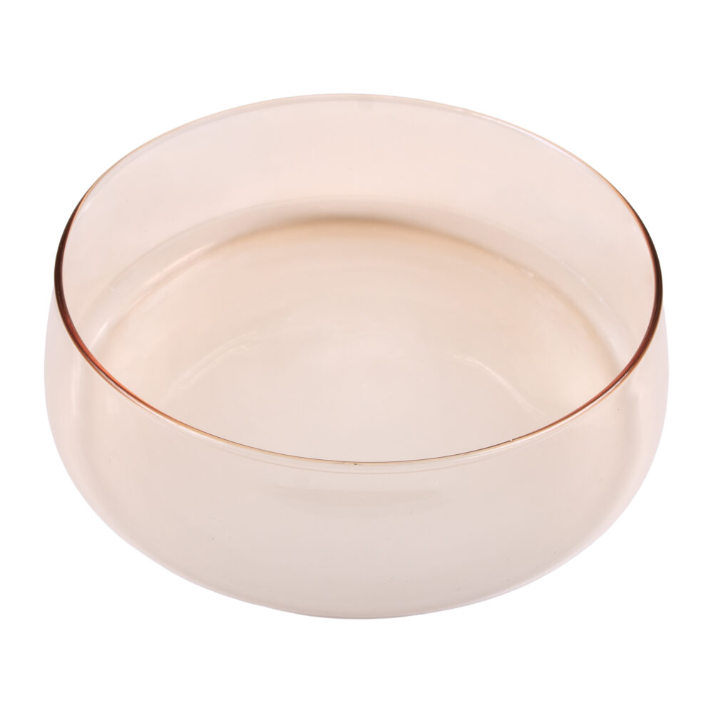 ronde opbergbak, glazen opbergbak met deksel, opbergbak glas, glazen opbergbak, opbergbak