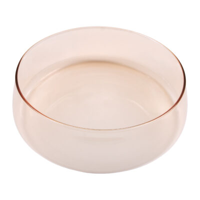 ronde opbergbak, glazen opbergbak met deksel, opbergbak glas, glazen opbergbak, opbergbak