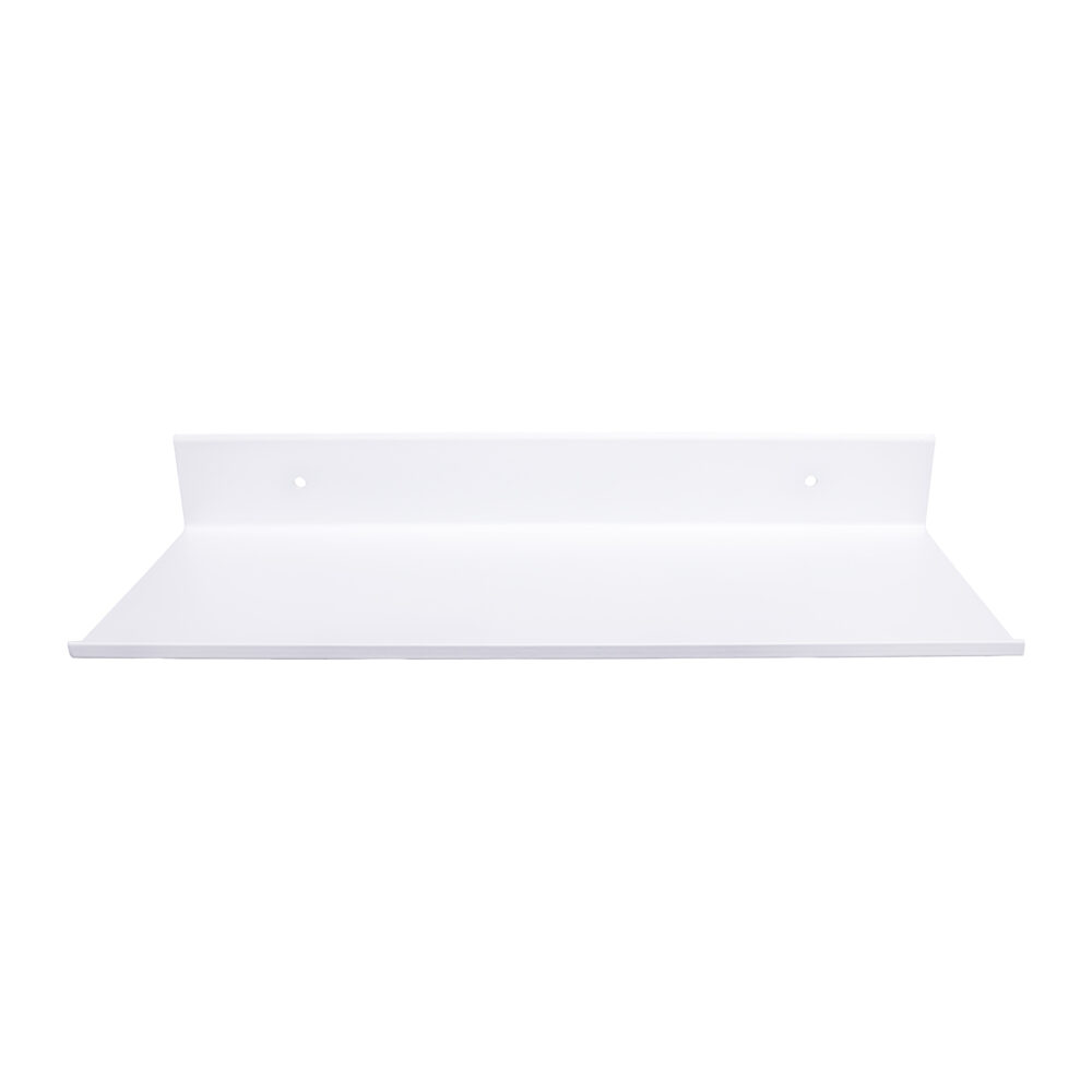 witte metalen plank, wandplank van 30 cm, wandplank, plank, witte wandplank, metaal, 30 cm, metalen wandrekje, witte muurplank, muurplank, zwevende opbergplek,