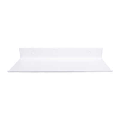 witte metalen plank, wandplank van 30 cm, wandplank, plank, witte wandplank, metaal, 30 cm, metalen wandrekje, witte muurplank, muurplank, zwevende opbergplek,