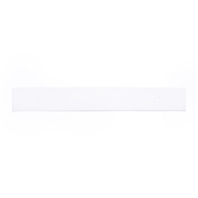 witte metalen plank, wandplank van 30 cm, wandplank, plank, witte wandplank, metaal, 30 cm, metalen wandrekje, witte muurplank, muurplank, zwevende opbergplek,
