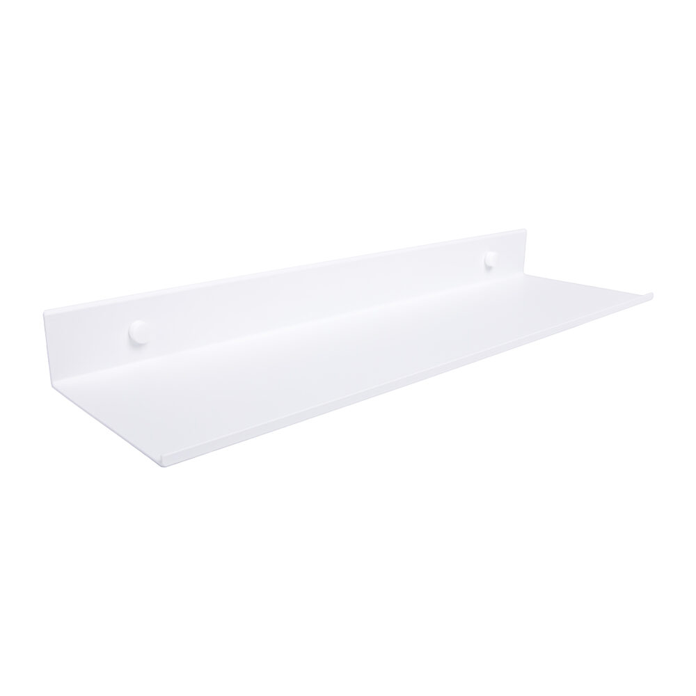 witte wandplank, wandplank van 60 cm, metalen muurplank, metalen wandplank, zwevende wandrek, wandplank, plank, muurplank van 60 cm,