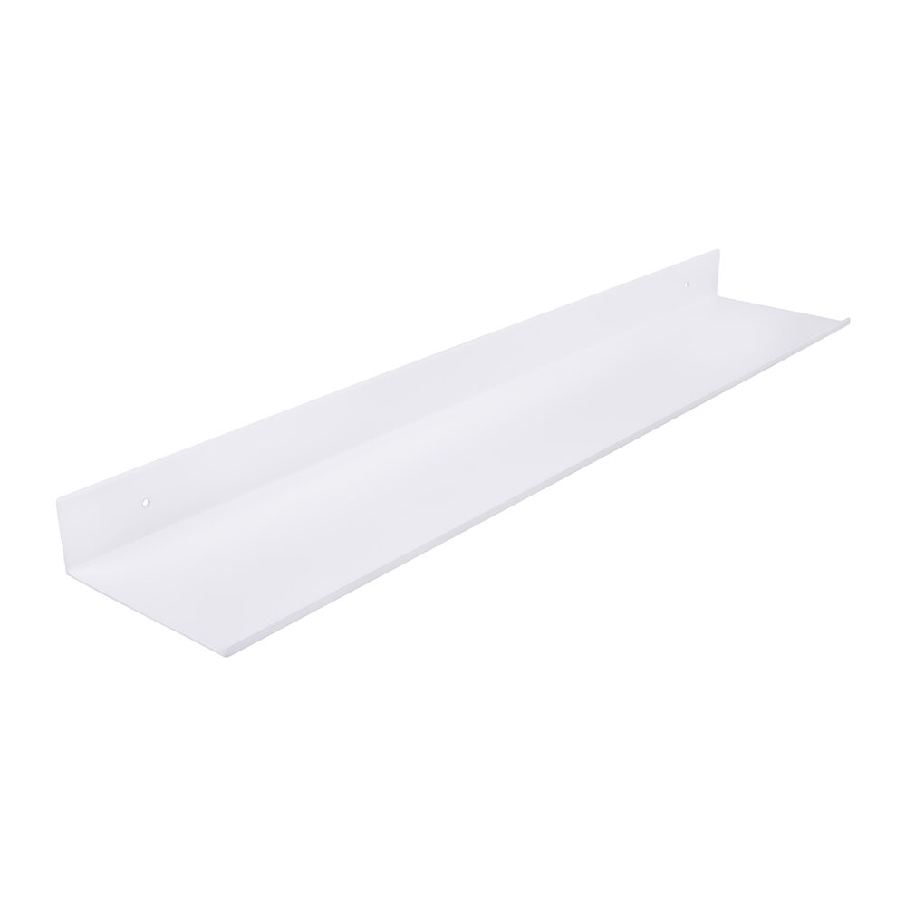 witte wandplank, wandplank van 60 cm, metalen muurplank, metalen wandplank, zwevende wandrek, wandplank, plank, muurplank van 60 cm,