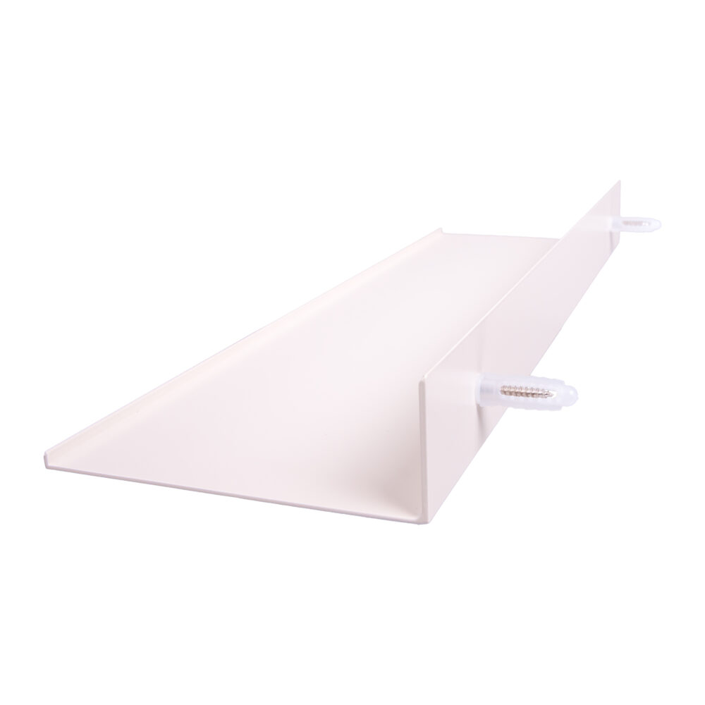 wandplank, beige, wandplank van 30 cm, metalen wandplank, muurplank, wandrekje, metalen wandplank,