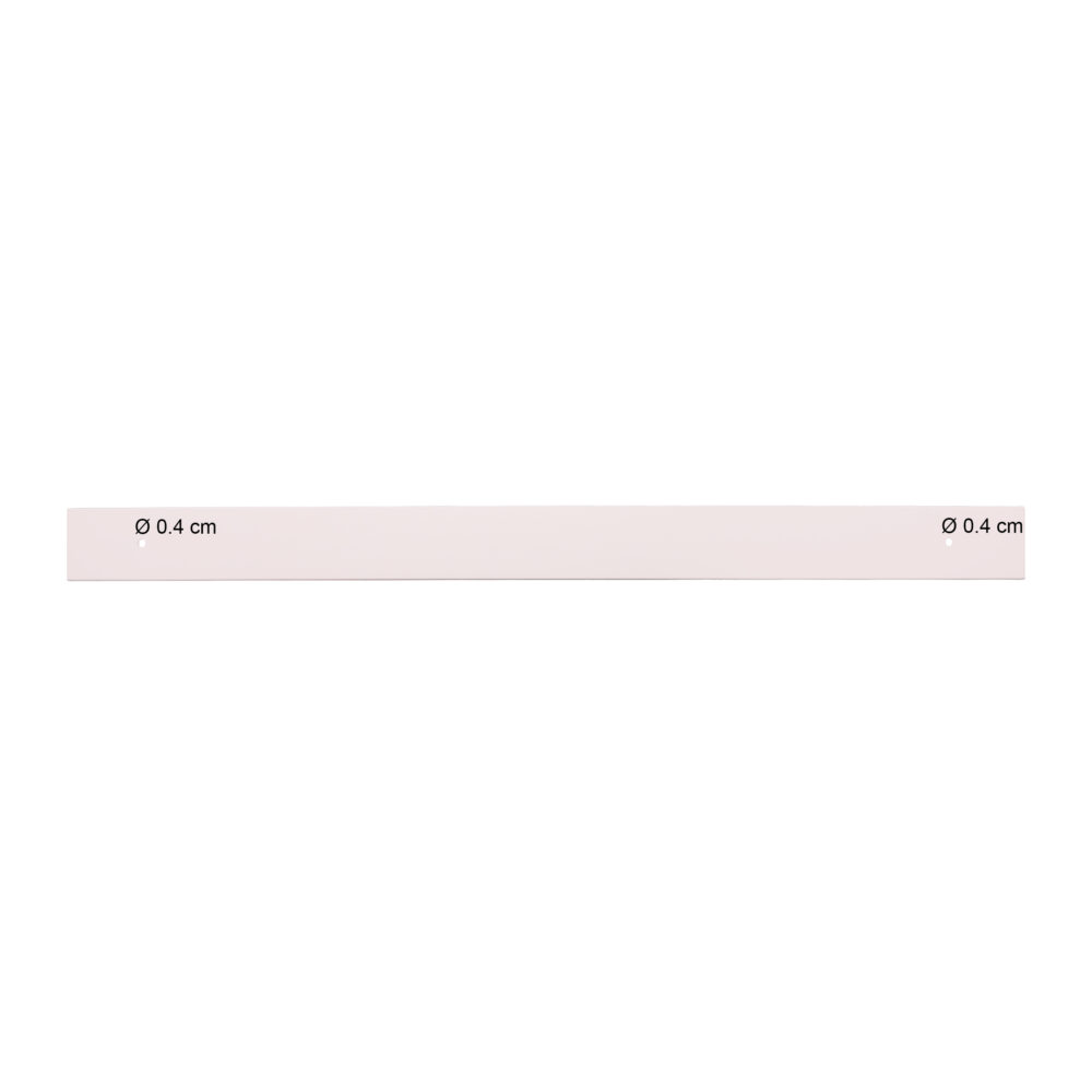 wandplank, wandplank van 60 cm, beige wandplank, metaal, 60 cm, metalen muurplank, plank
