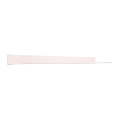 wandplank, wandplank van 60 cm, beige wandplank, metaal, 60 cm, metalen muurplank, plank