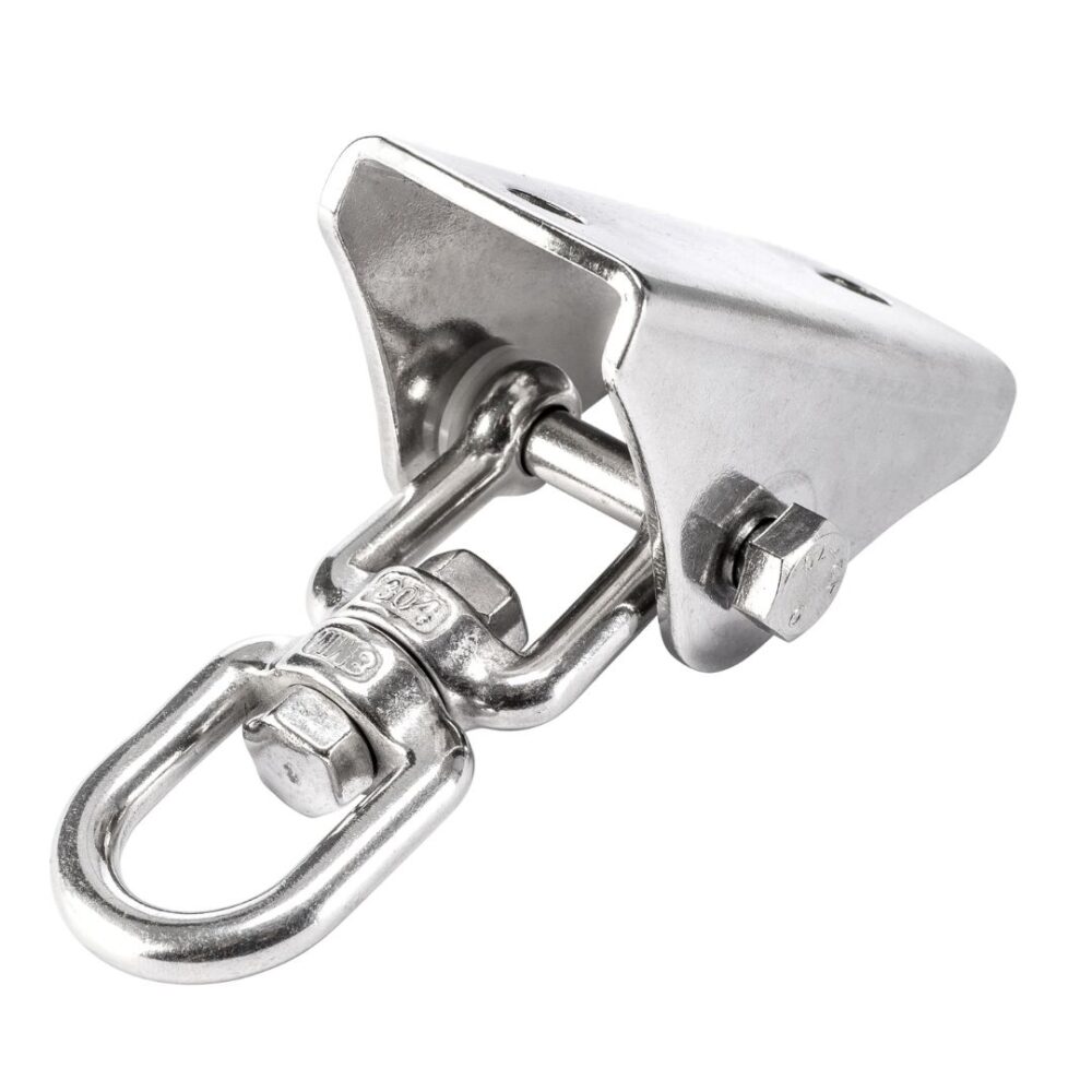 XIVADA Schommelhaak Set – RVS – 9 x 4 x 11 cm – Zilver