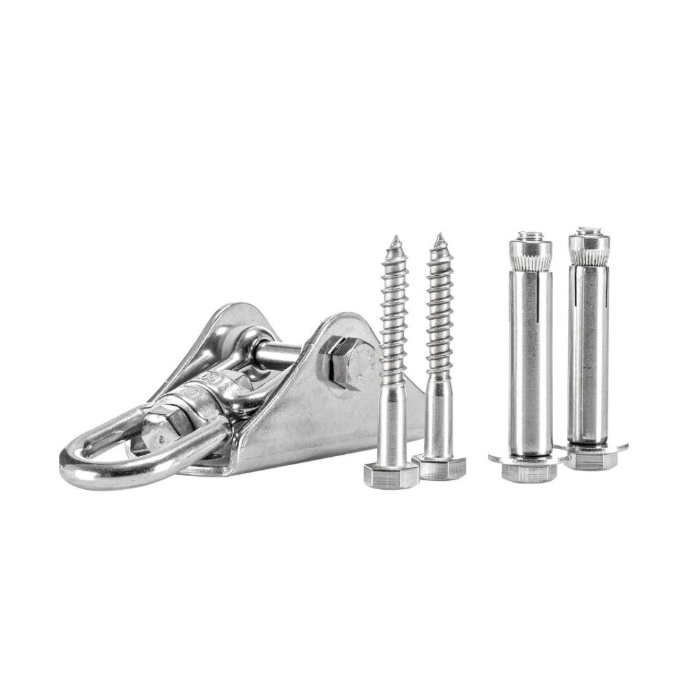 XIVADA Schommelhaak Set – RVS – 9 x 4 x 11 cm – Zilver