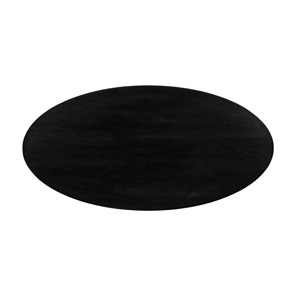 eettafel Sofia, witte kruispoot, 180x90x76 cm, eettafel, Ovale eettafel, witte kruispoot, Ovale eettafel van 180x90 cm,