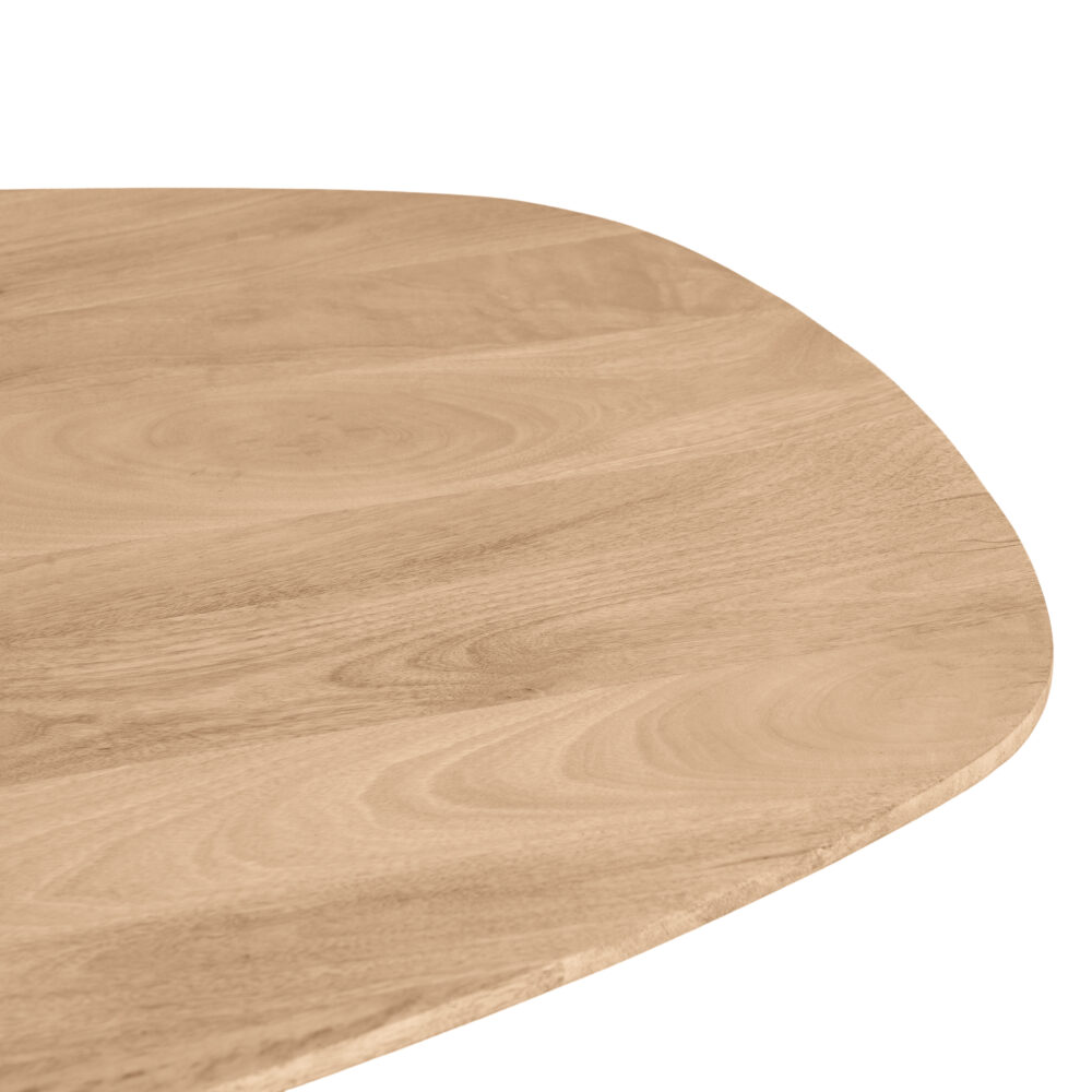 witte kruispoot, eettafel, Witte kruispoot, Deens ovale eettafel, naturel eettafel, 180x90 cm, tafel, witte metalen kruispoot, eettafel Deens ovaal,