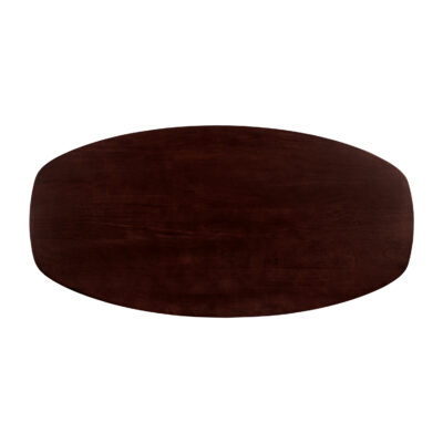 tafel, eettafel Sofia, Deens ovale eettafel, Deens ovale eettafel van 180x90 cm, witte X poot, witte kruispoot, mangohouten eettafel,