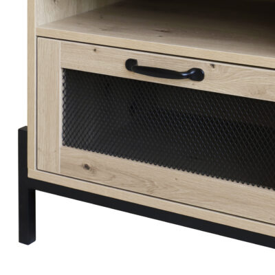 Nachtkast met stalen draad