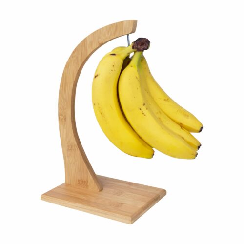 Houten bananenhouder